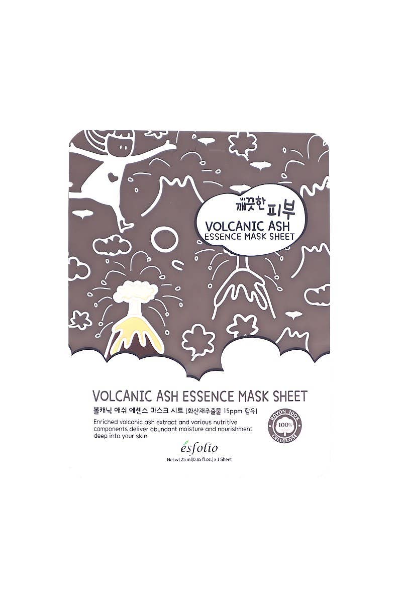 Esfolio Essence Mask Sheet Volcanic Ash - OVERRATED