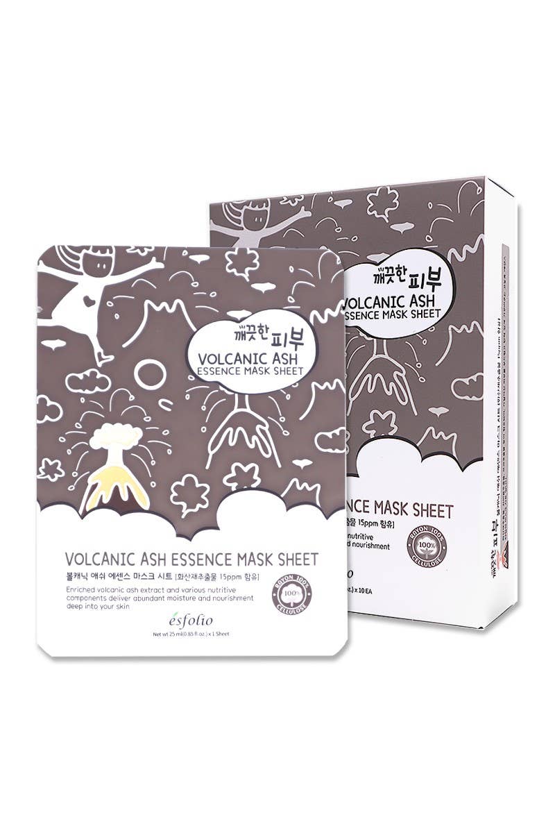 Esfolio Essence Mask Sheet Volcanic Ash - OVERRATED