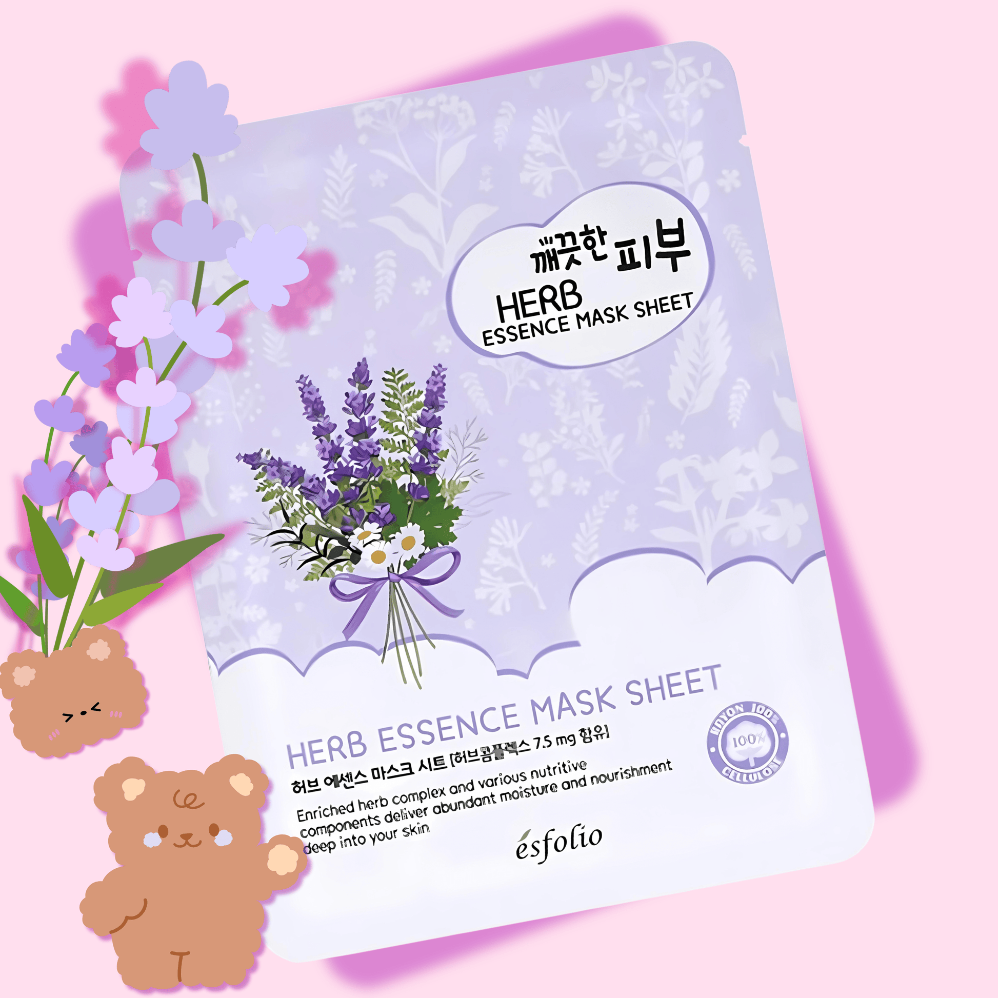 Esfolio Herb Essence Sheet Mask - OVERRATED