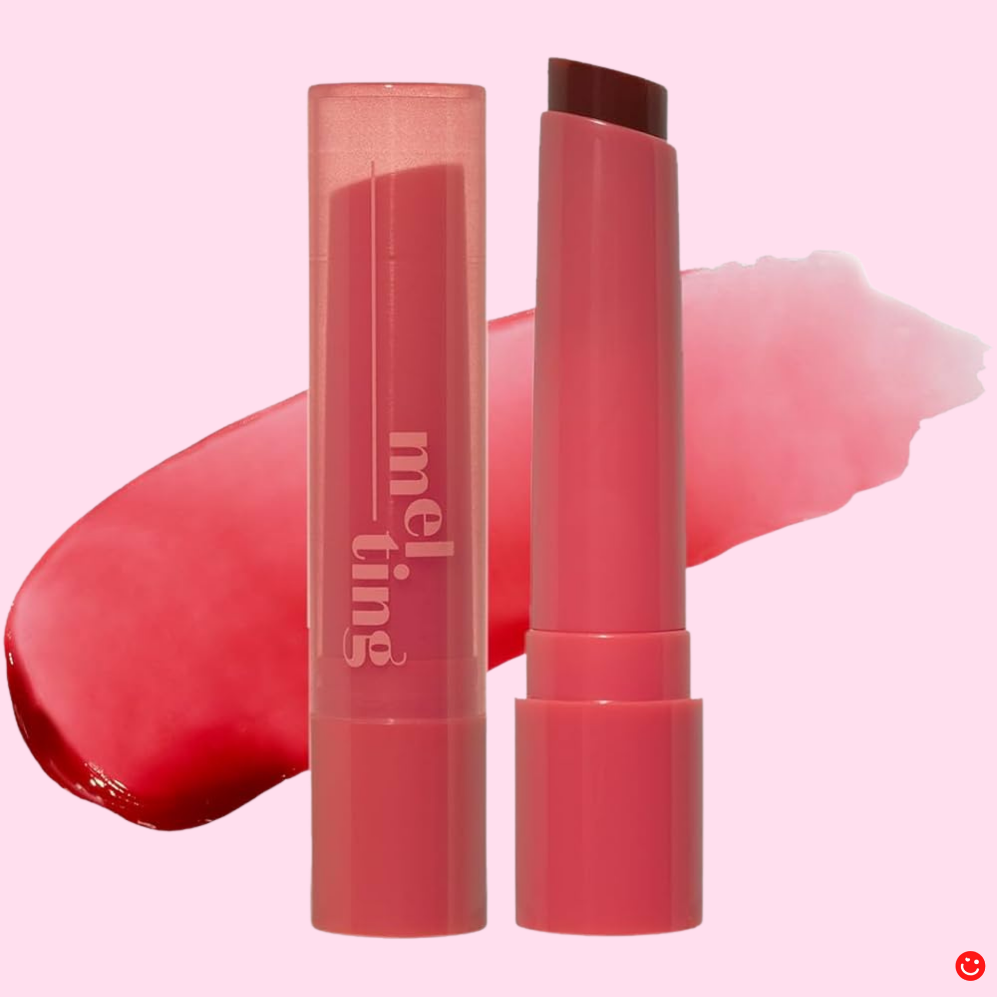 Korean lip balm Etude House Ginger Sugar Melting Balm rosy tint - Overrated Korean Beauty & More