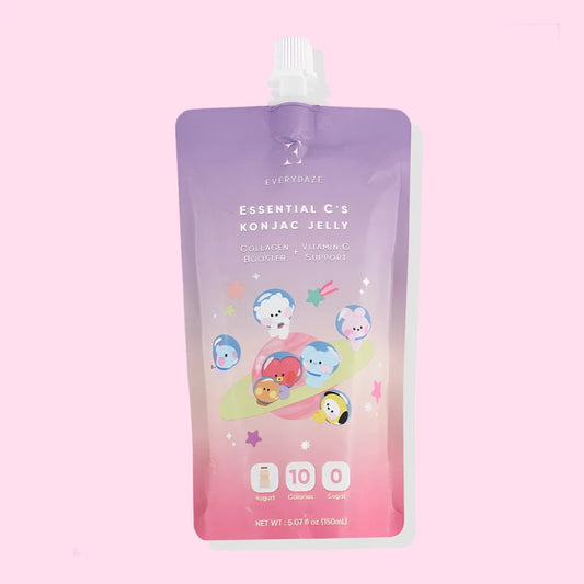 EVERYDAZE with BT21: Essential C's Konjac Jelly - Yogurt - OVERRATED