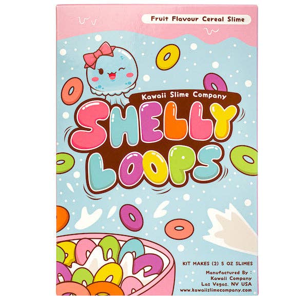 Kawaii Slime Co. Shelly Loops Cereal Slime DIY Kit