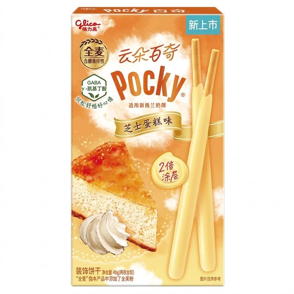 Pocky Import Cloud Cheesecake Biscuit Sticks 1.7oz Pack of 6