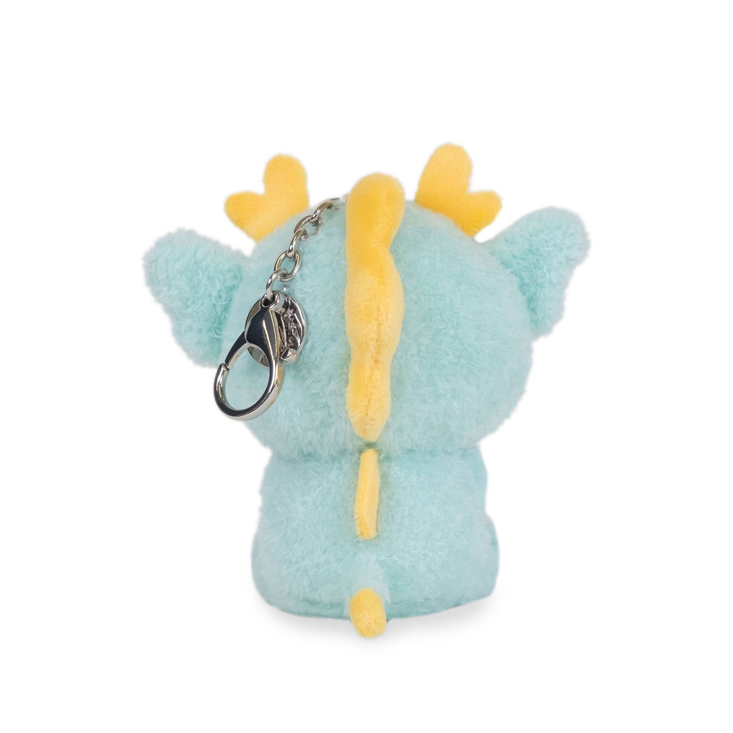 Mini Kai Keychain (Cute Kawaii Soft Blue Dragon Plush Clip)