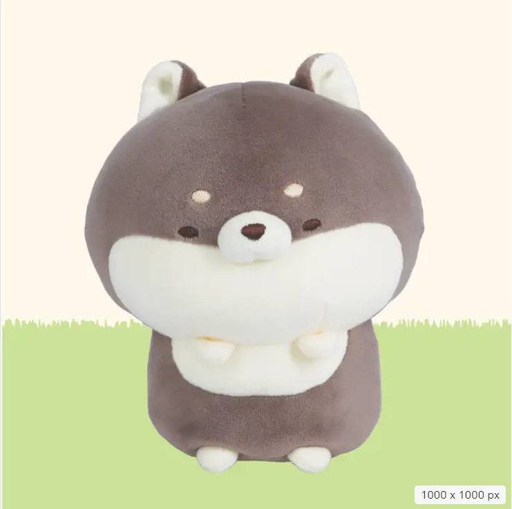 Japanese Plush SITTING SHIBA Series