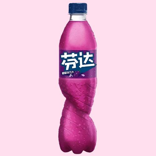 Fanta Grape Soda 500ml, IMPORTED FROM CHINA - OVERRATED