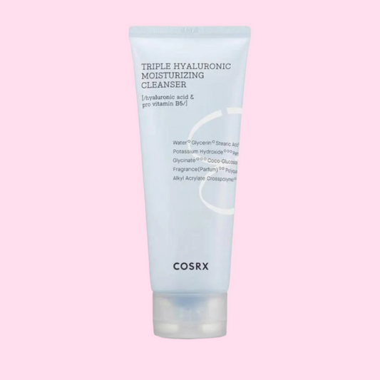 COSRX Moisturizing Hydrium Triple Hyaluronic Face Cleanser