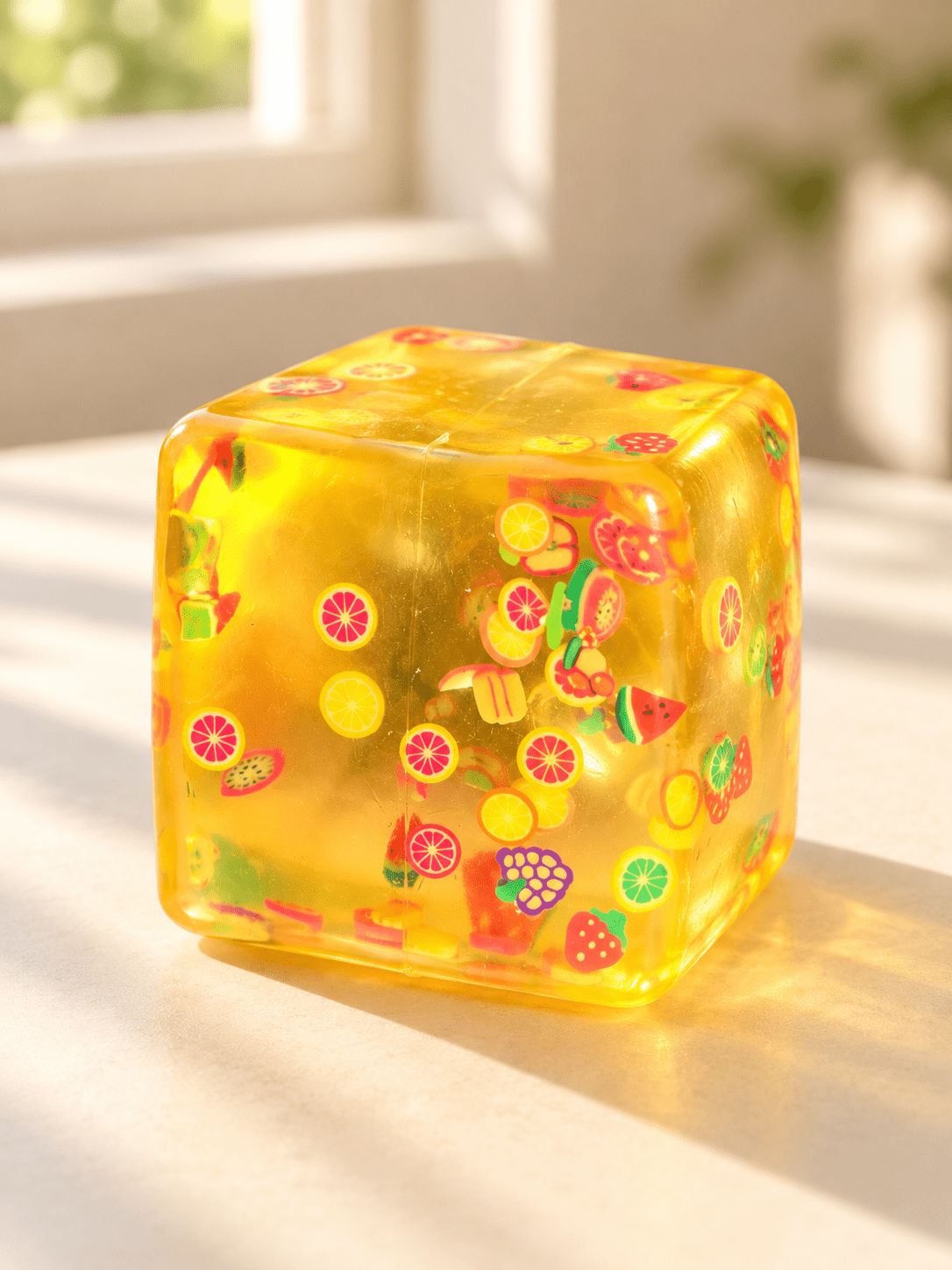 Fruit Jelly Cube Squishy - OVERRATED