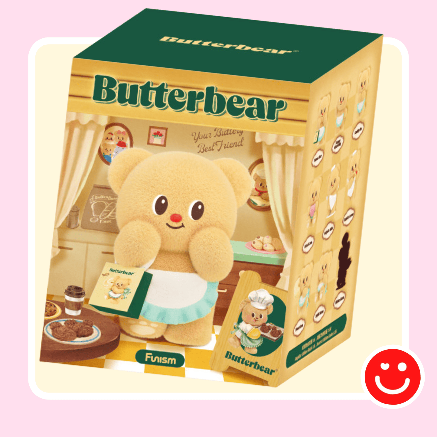 Funism Butterbear Happy Day Series Blind Box - OVERRATED