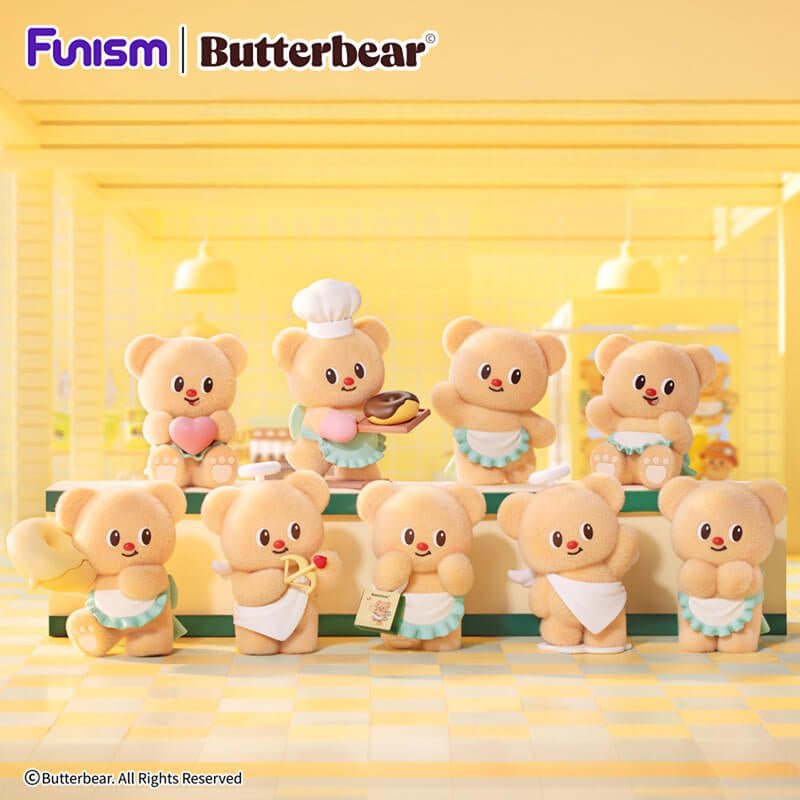 Funism Butterbear Happy Day Series Blind Box - OVERRATED