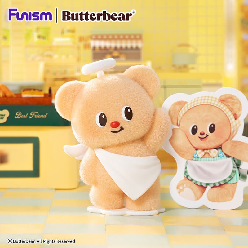 Funism Butterbear Happy Day Series Blind Box - OVERRATED