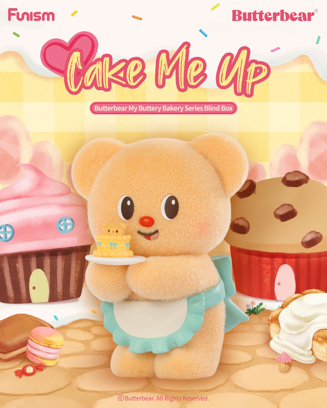 Funism Butterbear My Buttery Bakery Series Blind Box - OVERRATED