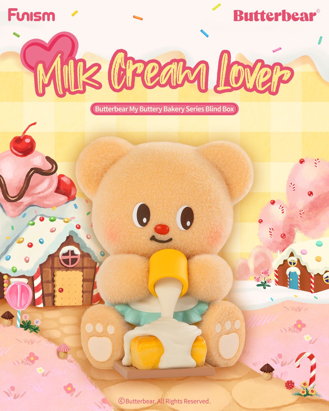 Funism Butterbear My Buttery Bakery Series Blind Box - OVERRATED