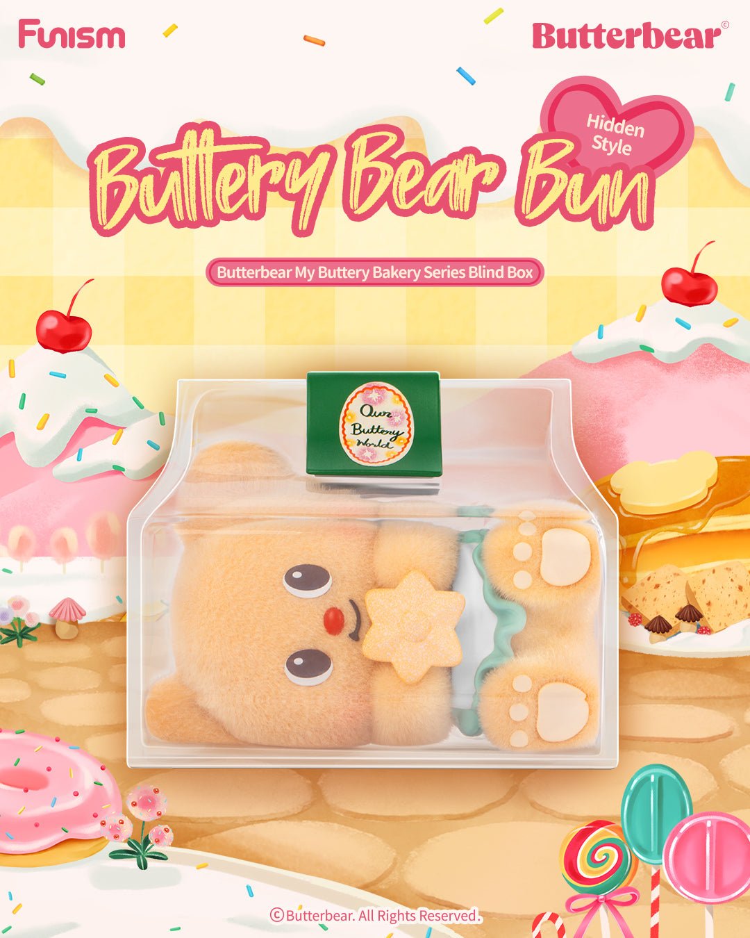 Funism Butterbear My Buttery Bakery Series Blind Box - OVERRATED