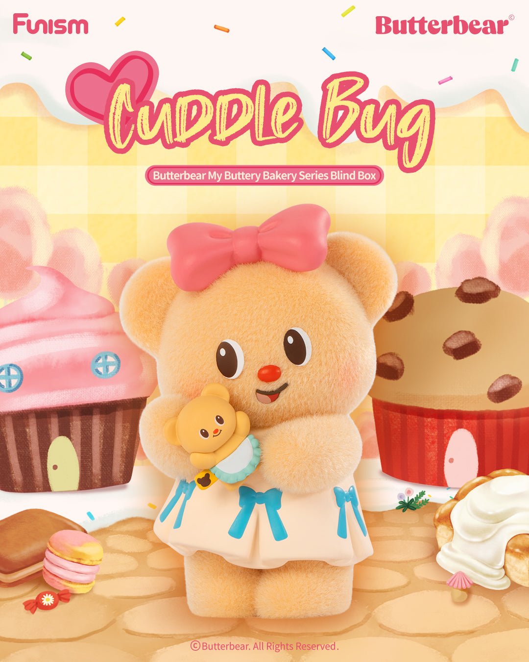 Funism Butterbear My Buttery Bakery Series Blind Box - OVERRATED