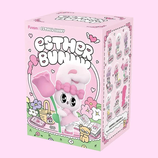 Funism Esther Bunny blind box Young Blossom series front view - Overrated Korean Beauty & More