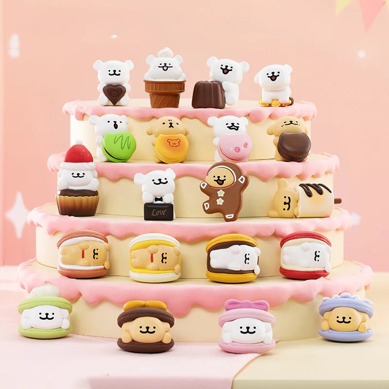 Funism blind box Maltese puppy full series capsule collection - Overrated Korean Beauty & More