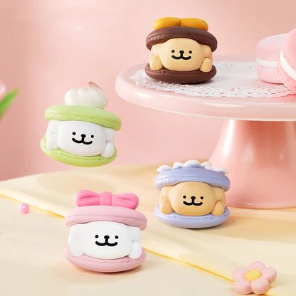 Funism blind box Maltese puppy dessert themed outfit display - Overrated Korean Beauty & More