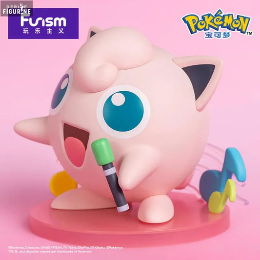 Jigglypuff figure Funism Prime singing pose kawaii Pokemon collectible for shelf display - Overrated Korean Beauty & More