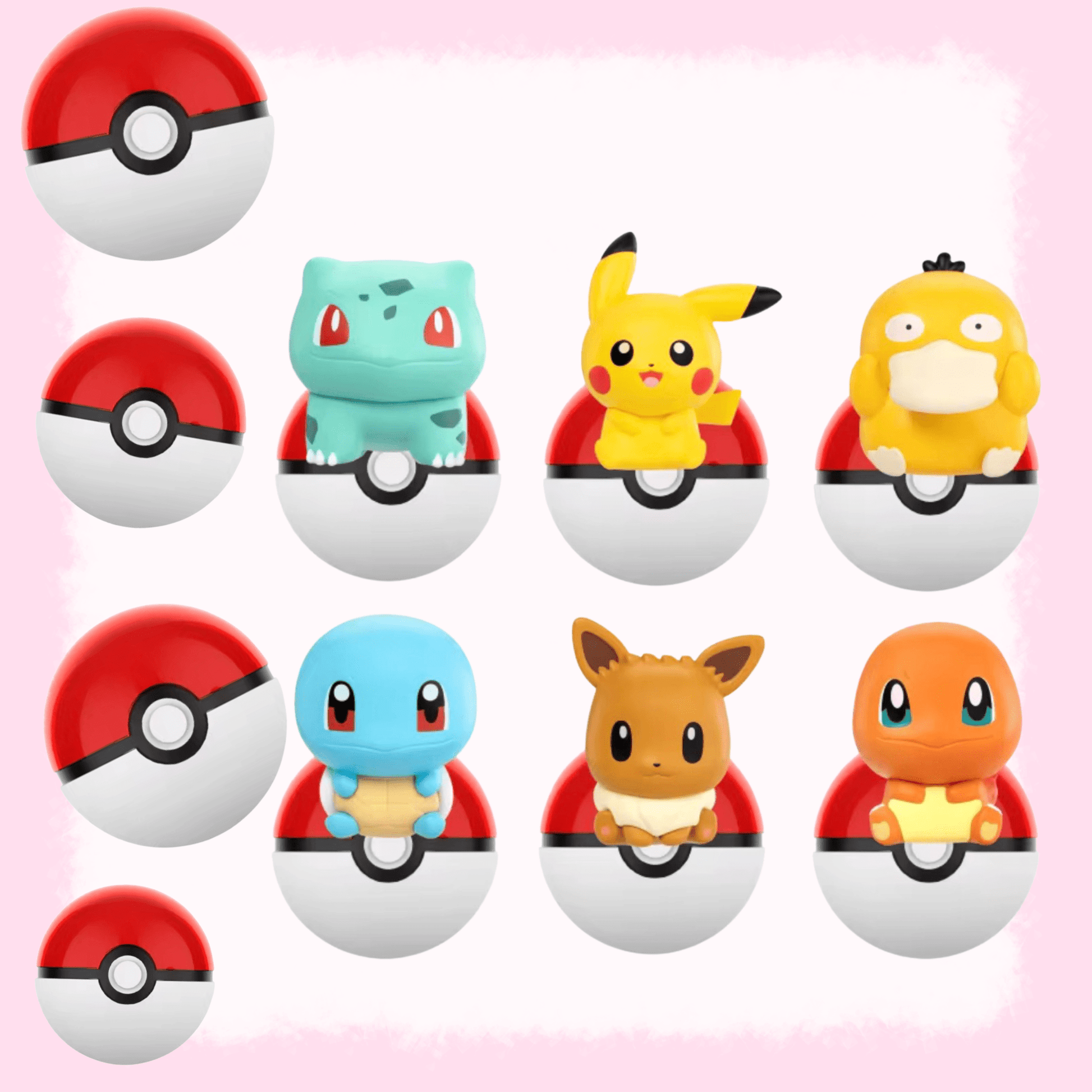 Pokemon blind ball kawaii mini figure surprise collectible for fans - Overrated Korean Beauty & More