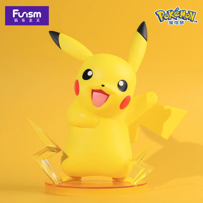 Pokemon collectible figure Funism Pikachu Prime 20cm with electric effect - Overrated Korean Beauty & More