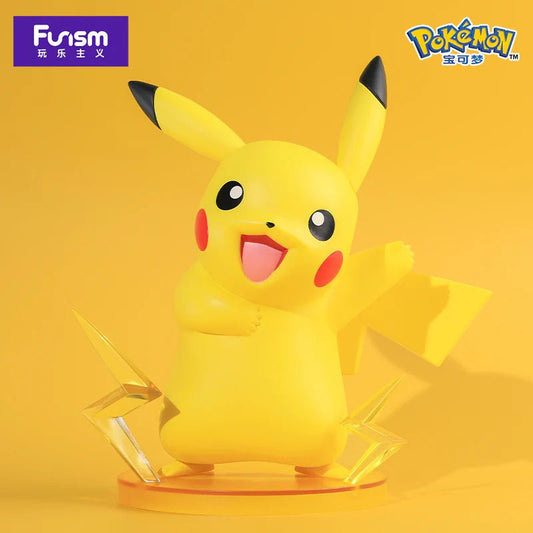 Pokemon collectible figure Funism Pikachu Prime 20cm with electric effect - Overrated Korean Beauty & More