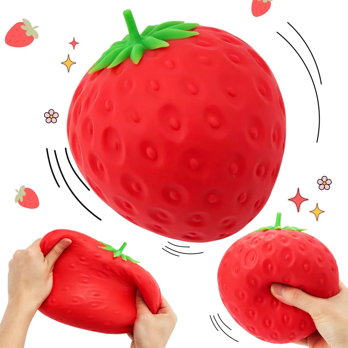 Giant Jumbo Strawberry Squishy - OVERRATED