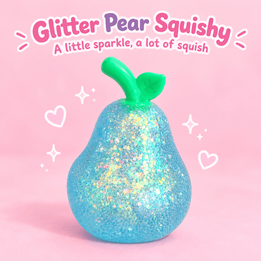 Glitter Pear Squishy - OVERRATED