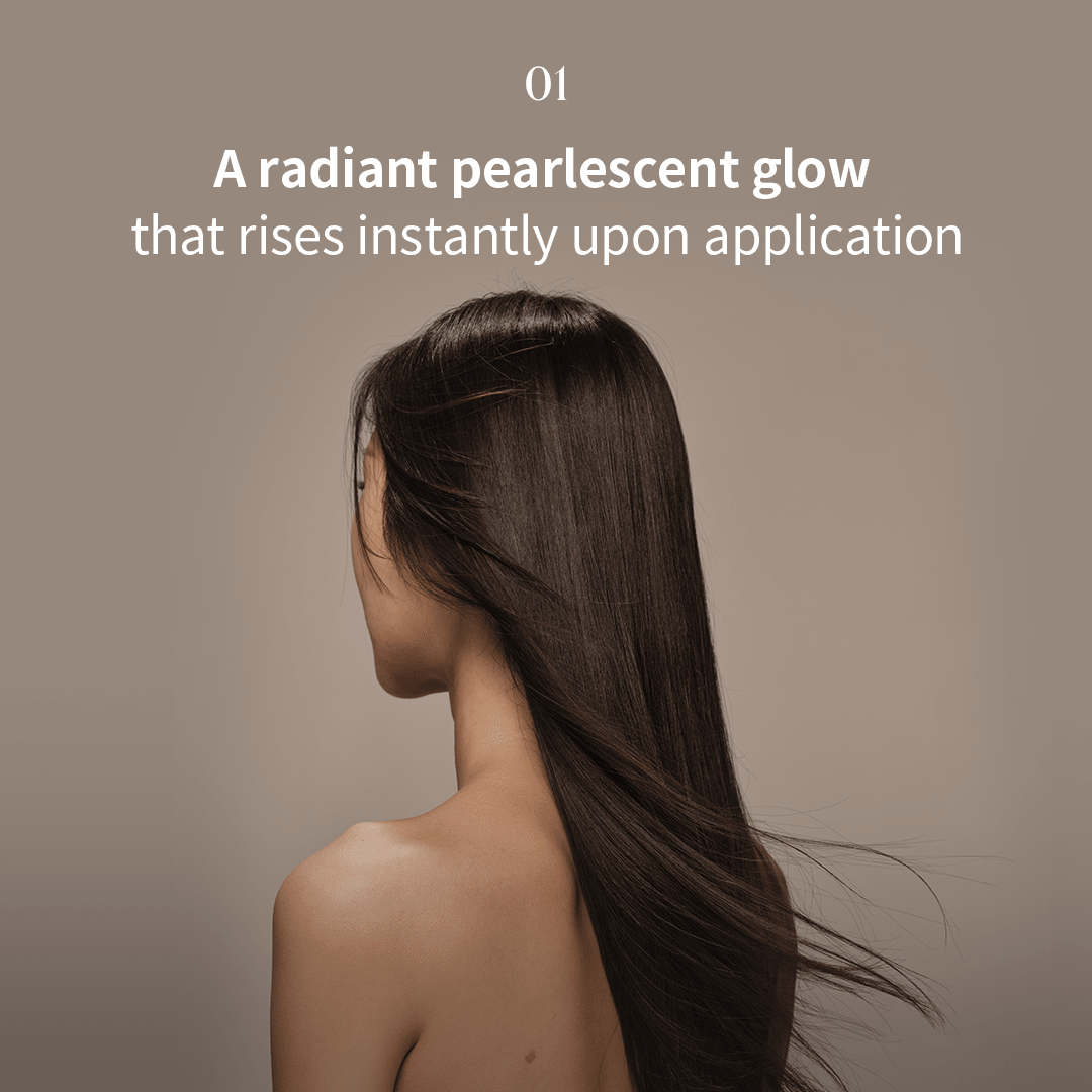 Growus no wash treatment EX mist spray on hair model back view - Overrated Korean Beauty & More