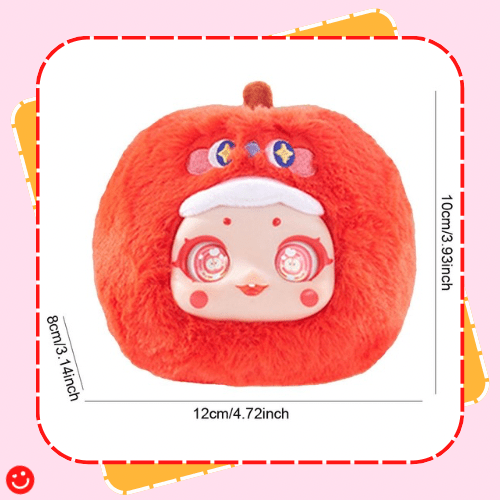 Guoran Xile Fruit Joy Plush Keychain Blind Box - OVERRATED