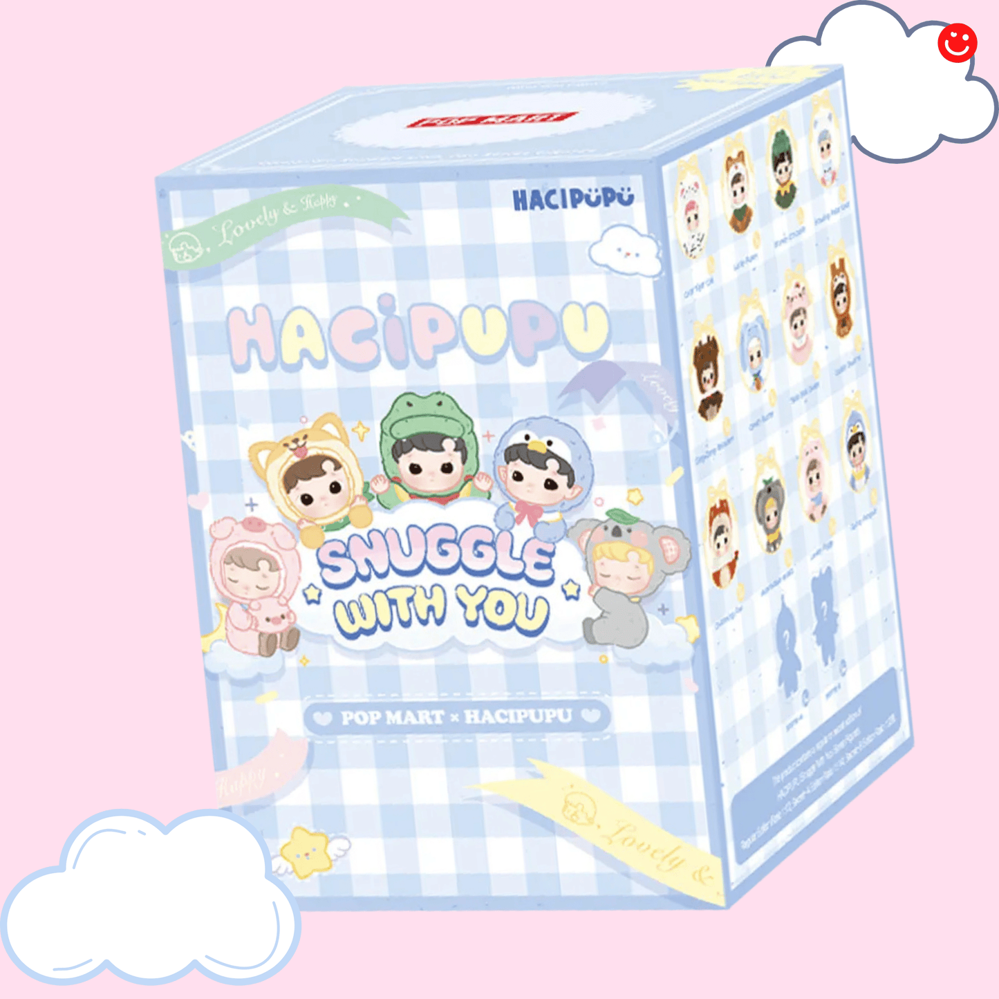 HACIPUPU blind box kawaii animal figures group shot all characters - Overrated Korean Beauty & More
