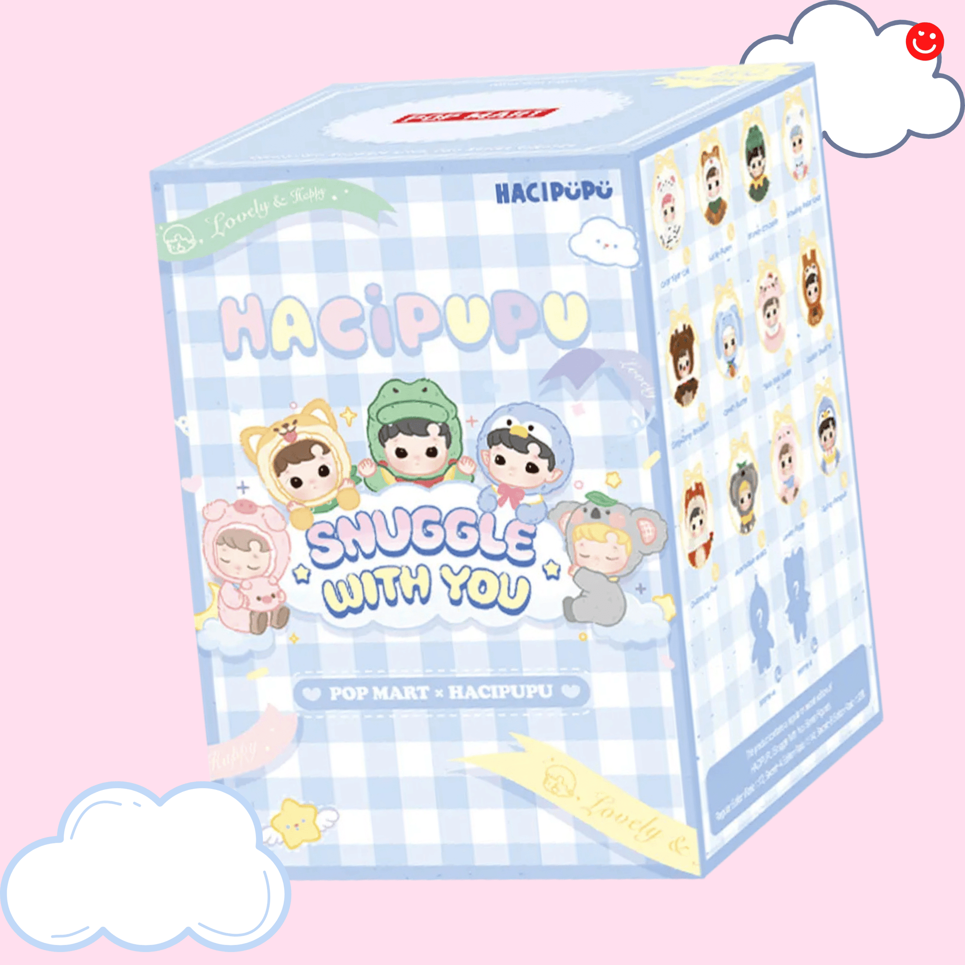 HACIPUPU blind box kawaii animal figures group shot all characters - Overrated Korean Beauty & More