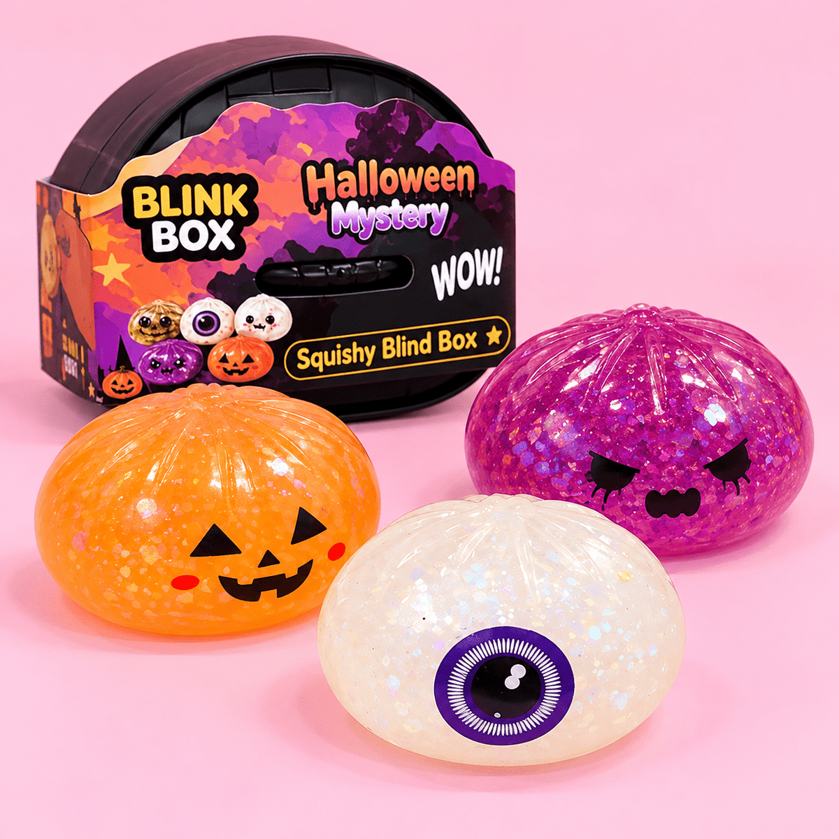 Halloween Mystery Glitter Squishy Blind Box - OVERRATED