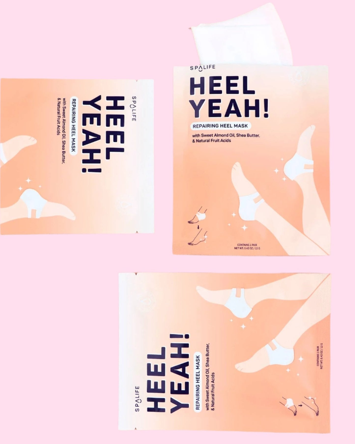 Heel Yeah! Repairing Heel Mask 3 Pack - OVERRATED