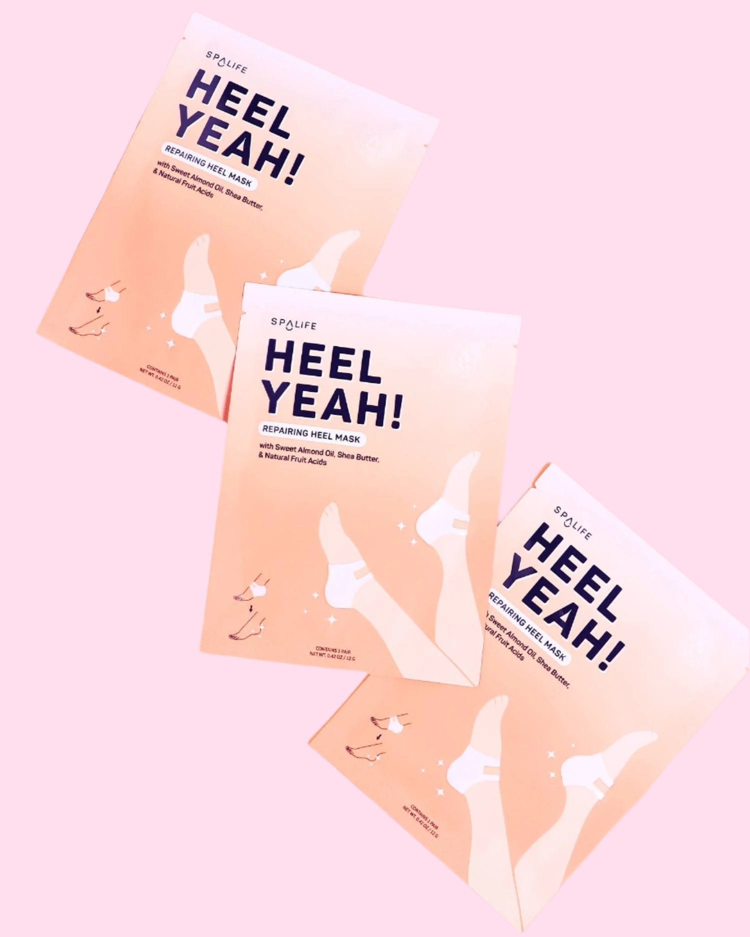 Heel Yeah! Repairing Heel Mask 3 Pack - OVERRATED