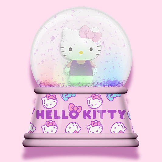 Hello Kitty 100mm Light Up Snow Globe - OVERRATED