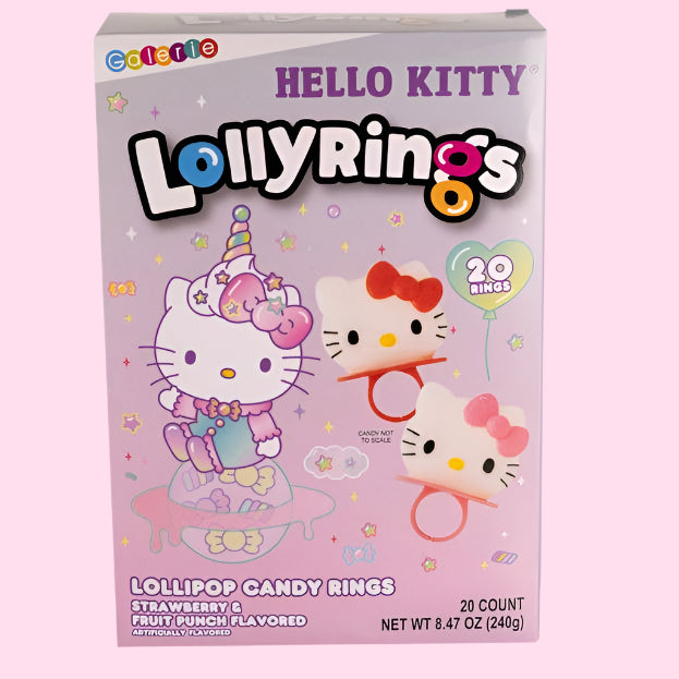 Hello Kitty 20ct Lollyrings - OVERRATED