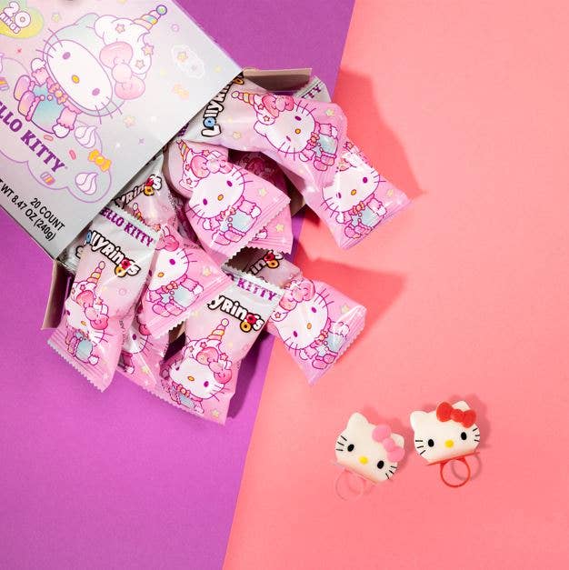 Hello Kitty 20ct Lollyrings - OVERRATED