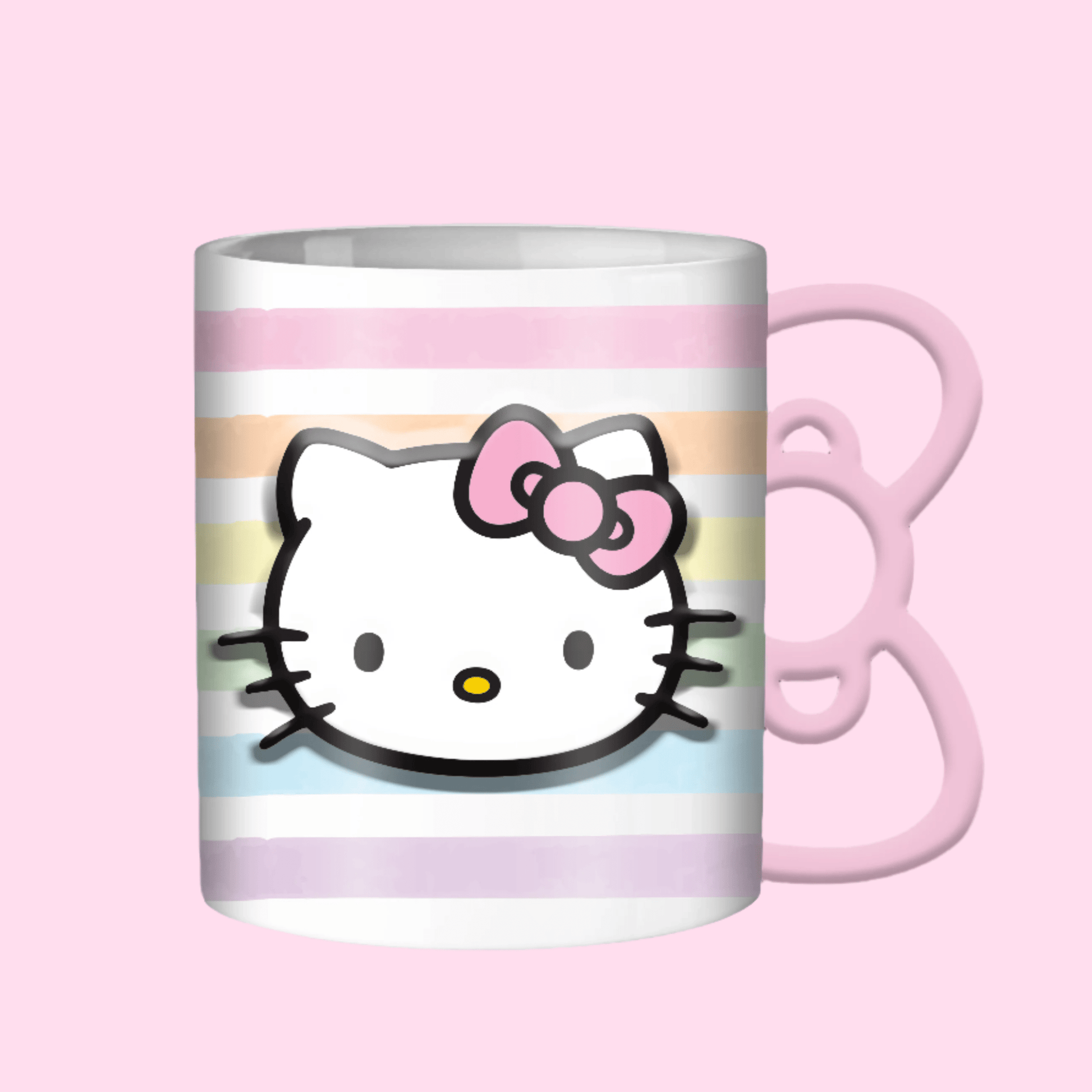 Hello Kitty 20oz Mug with Sculpted Bow Handle - OVERRATED