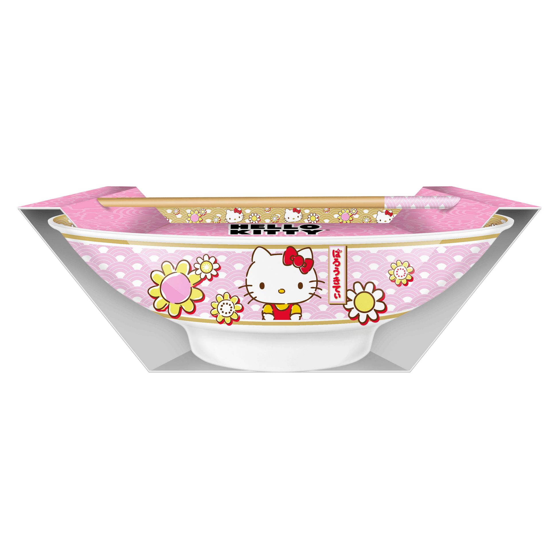 Hello Kitty 30oz Ceramic Ramen Bowl with Chopsticks - OVERRATED