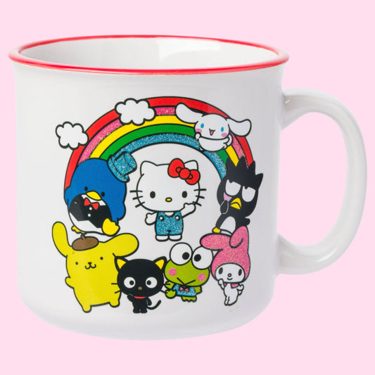 Hello Kitty and Friends 20oz Mug with Glitter - OVERRATED