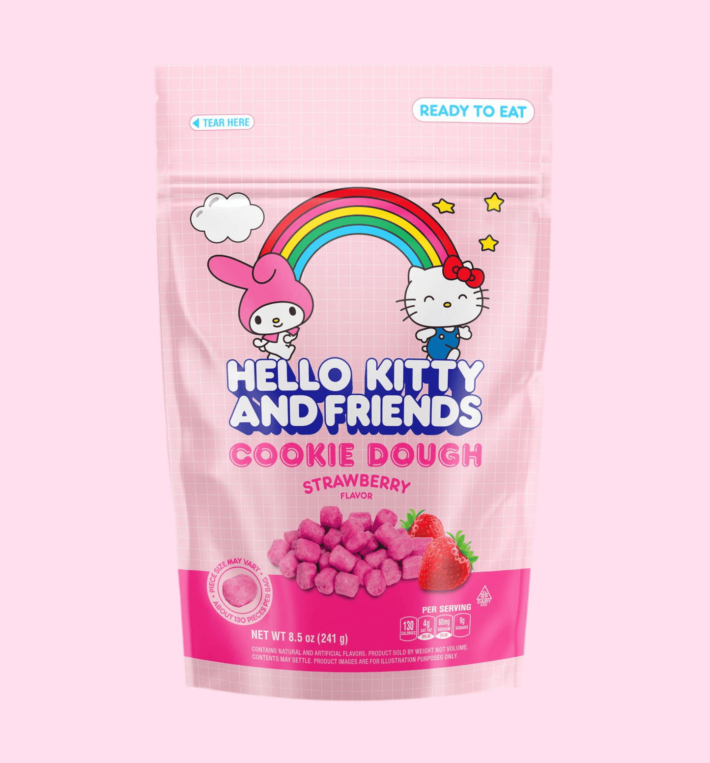 Hello Kitty Cookie Dough Bites - Strawberry - OVERRATED