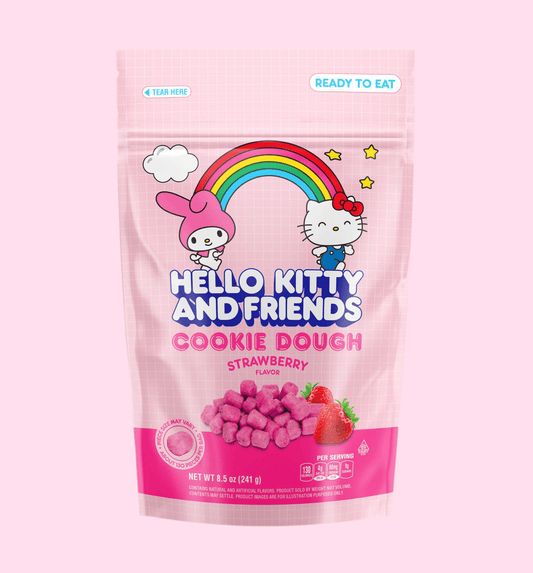 Hello Kitty Cookie Dough Bites - Strawberry - OVERRATED