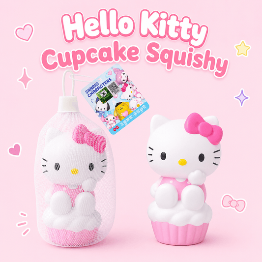 Hello Kitty Cupcake Squishy - OVERRATED