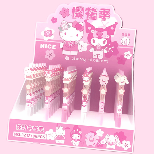 Hello Kitty & Friends Cherry Blossom Pen With Charm - OVERRATED