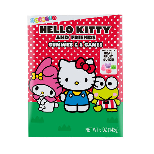 Hello Kitty Gummies & 6 Games Box - OVERRATED