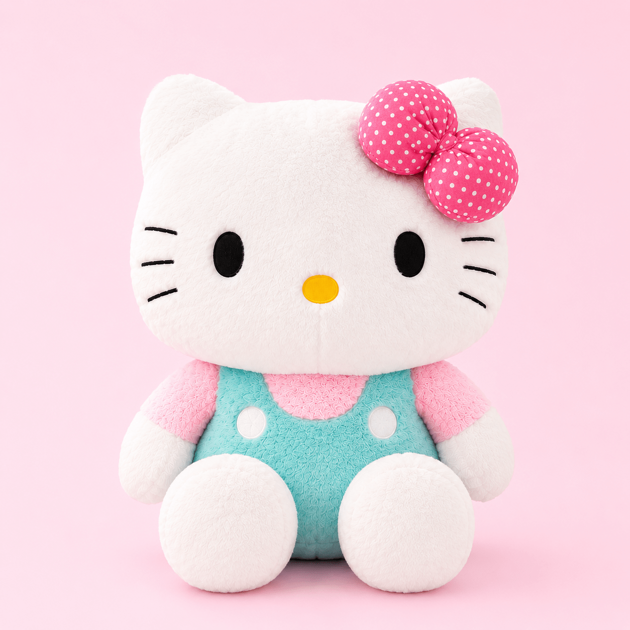 Hello Kitty Jumbo Plush – Pastel Overall Edition - OVERRATED