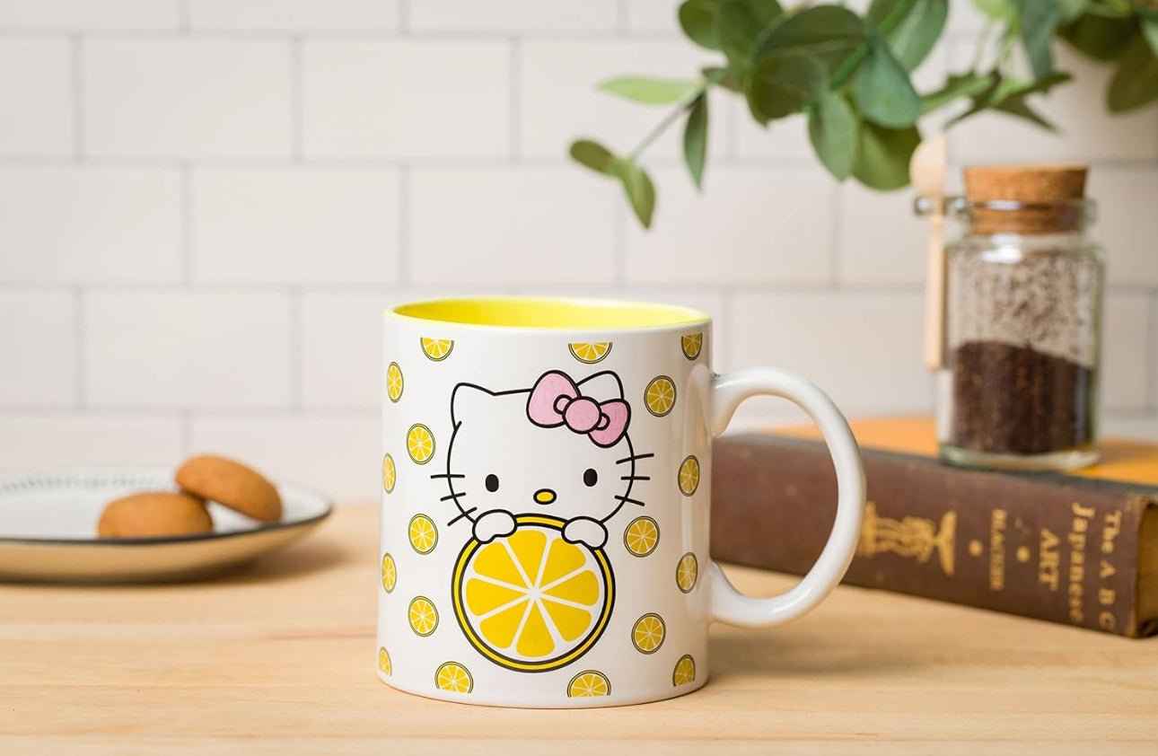 Hello Kitty Lemon Toss 20oz Ceramic Mug - OVERRATED