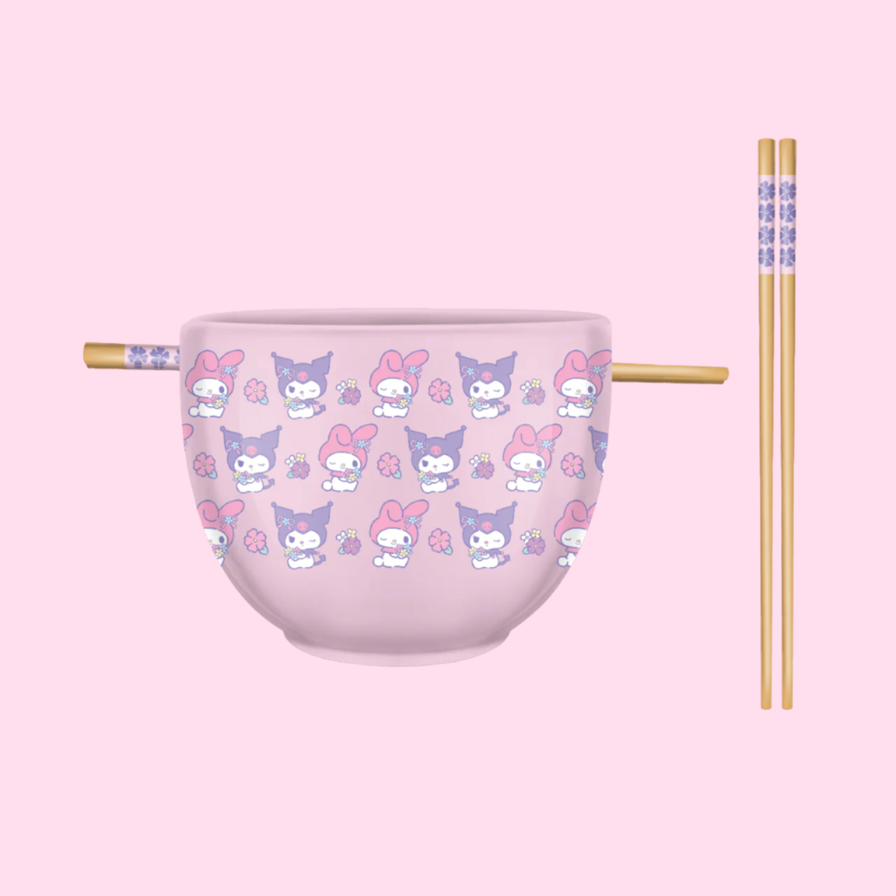 Hello Kitty My Melody And Kuromi 20oz Ceramic Ramen Bowl - OVERRATED
