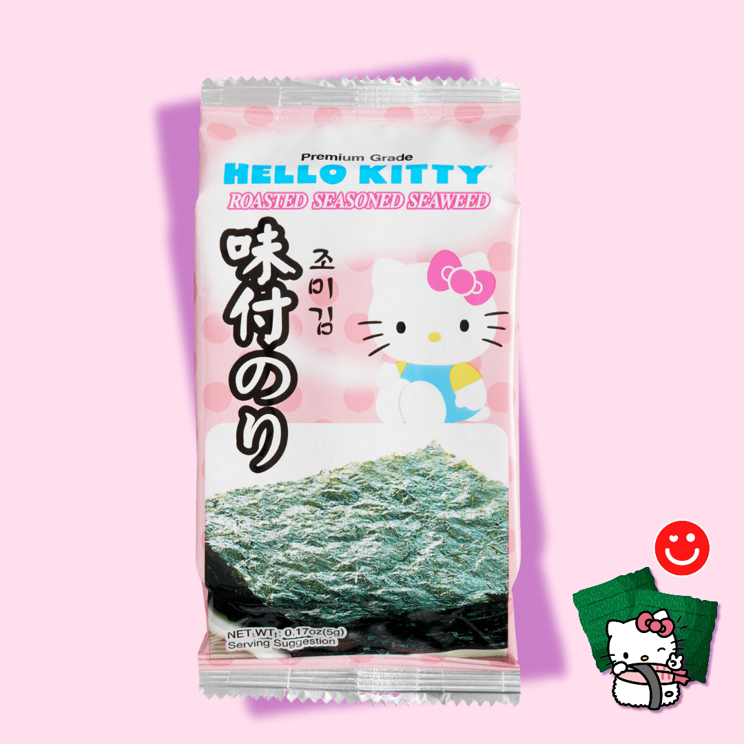 Hello Kitty Roasted Seasoned Seaweed Snack - OVERRATED